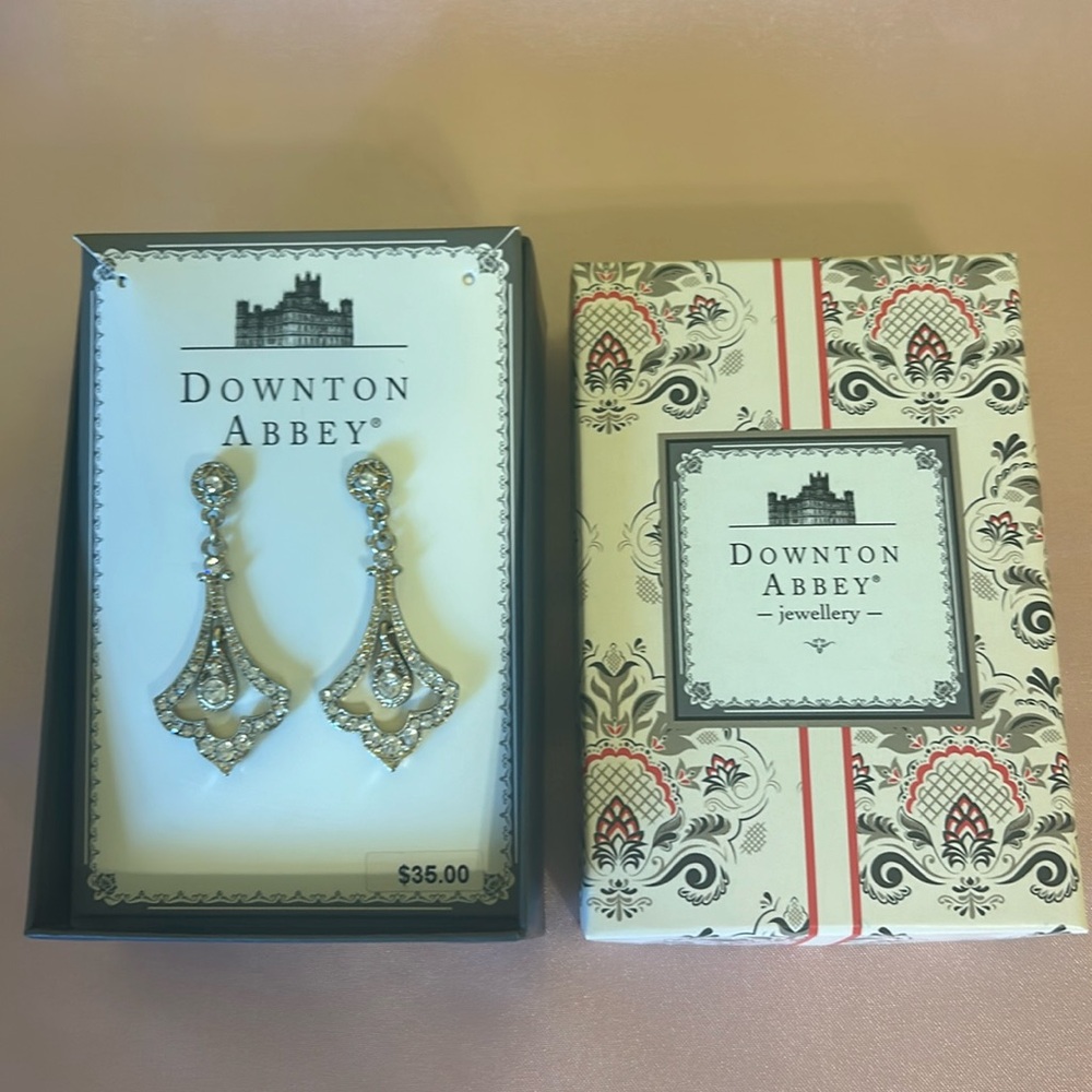 Downton Abbey new drop earrings